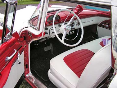 1955 Ford Skyliner Crown Victoria Interior