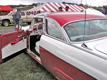 1955 Ford Skyliner Crown Victoria drivers side